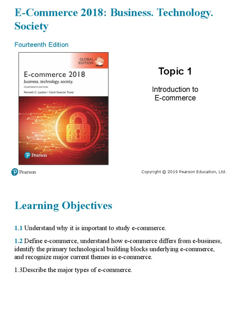 ICT2107 - Topic 1 Introduction EC | PDF | E Commerce | Information Age