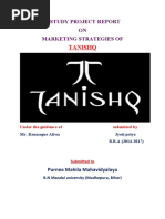 A Study Project Report On Marketing Stra