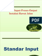 Standar Input-Proses-Output Rawat Jalan