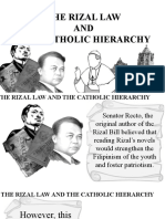 The Rizal Law AND The Catholic Hierarchy