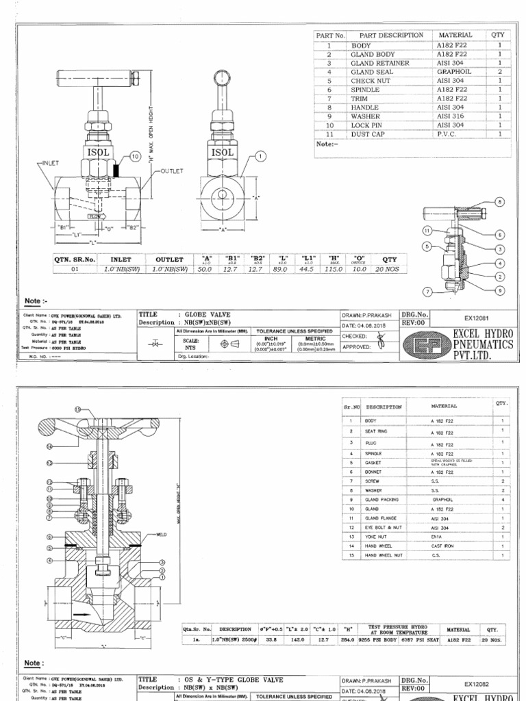 Excel Hydro Pneumatics PDF Gas Technologies Mechanical Engineering