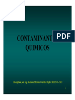 Contaminantes químicos: clasificación y efectos