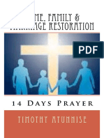 14 Days Prayer for Home, Family & Marriage Restoration by Timothy Atunnise