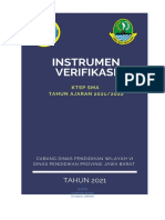 Instrumen Verifikasi KTSP SMA 2021 Revisi