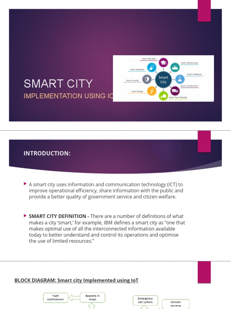Smart City and Smart Home: Implementation Using IoT Circuit Diagram