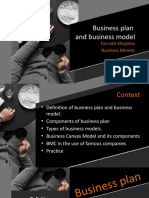Business Plan and Business Model