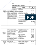 Planificare Matematica Cls. A VI A