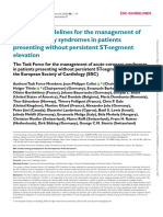 Acute Coronary Syndrom -ESC Guidlines 2020