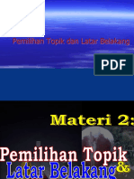 2-Pemilihan Topik