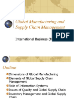 Global Manufacturing and Supply Chain Management: International Business (MB 40)