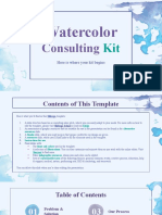 Watercolor Consulting Kit by Slidesgo