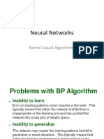 Neural Networks: Kernel Based Algorithms
