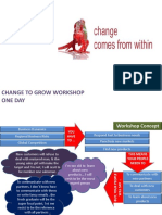 Change To Grow Workshop One Day