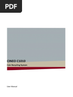 CINEO - C1010 - CRS - User Manual