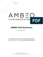 AMBEO Orbit Quickstart(in English)