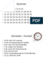 UHRZEITEN