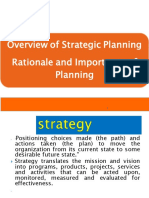 Strategy Planning