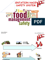 Implementation Haccp Food Safety System: Create and Prepare by Irwan Arief Irwan - Arief87@yahoo - Co.id