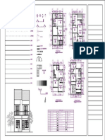Architectural floor plan document title