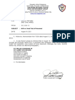 AAR SWAB Test Aug SHU1