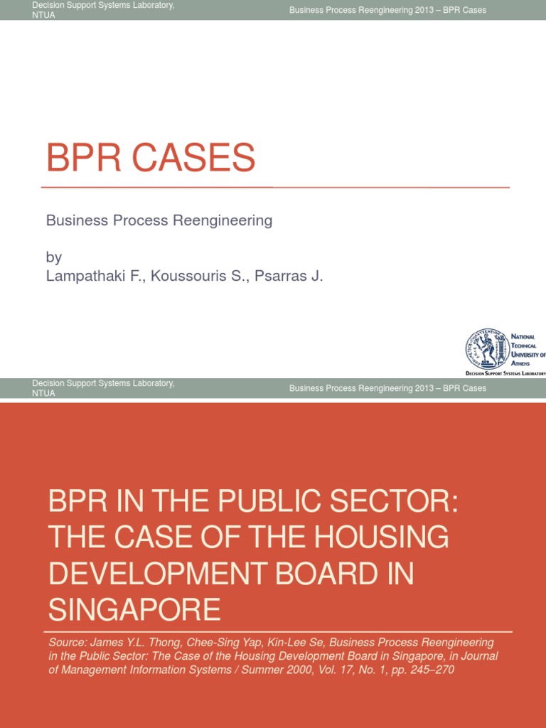 Bpr Cases Business Process Reengineering By Lampathaki F Koussouris