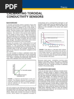 Calibrating Toroidal Conductivity Sensors