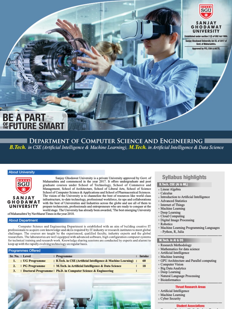 B.Tech. AI & ML Fees at Chandigarh University | PDF | Artificial ...