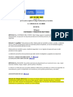 LEY 65 de 1993 Código Penitenciario