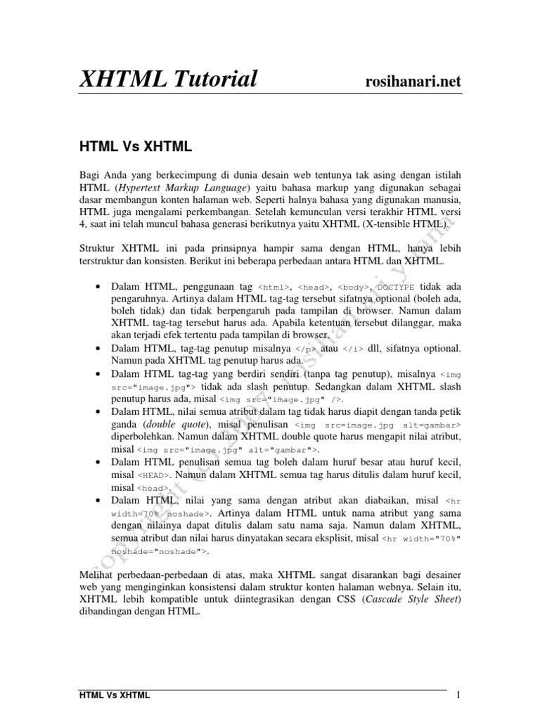 HTML Tutorial | PDF