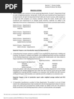 Exercise 7 Process Costing Problems .Docx