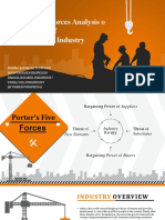Porter's Five Forces Analysis of the Cement Industry