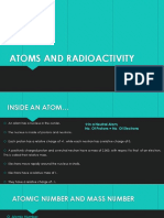 Atoms and Radioactivity Explained