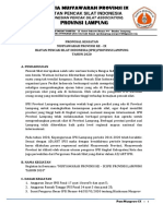 Contoh Proposal Musyawarah Provinsi Ikat