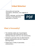 Individual Behaviour-11