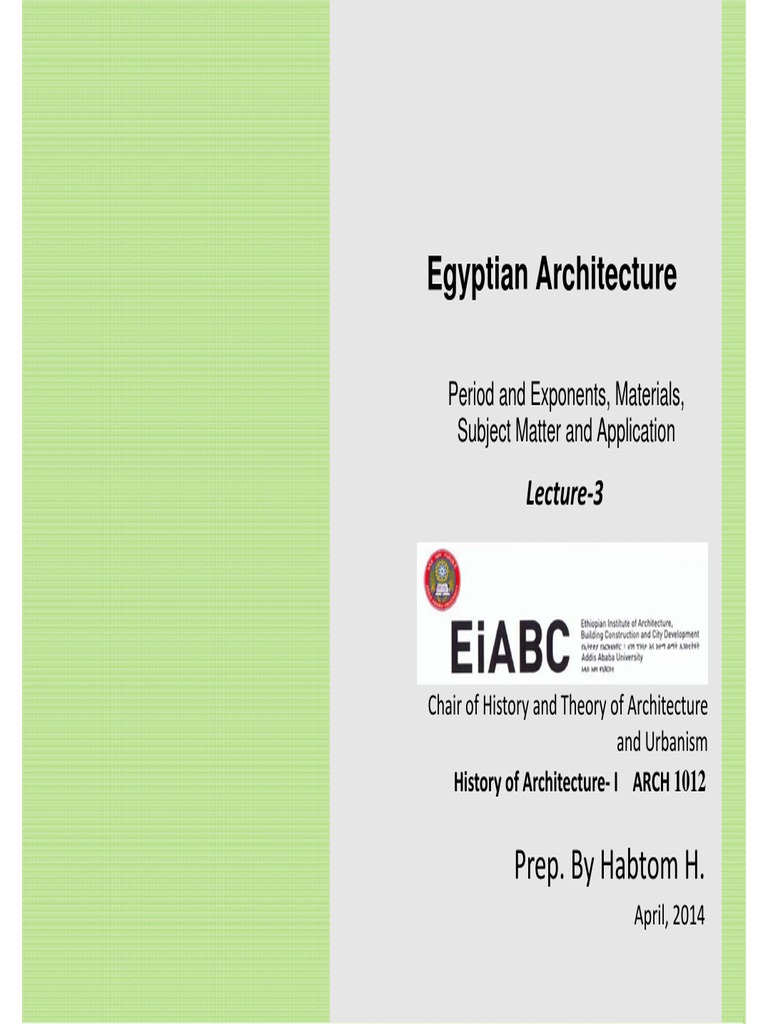 Egyptian Architecture: Tombs and Temples | PDF | Egyptian Pyramids ...