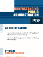 Introduction To PUBLIC-ADMINISTRATION