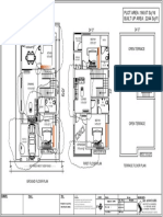 PLOT AREA:166.67 SQ Yd Built Up Area: 2244 SQ FT: First Floor Plan Terrace Floor Plan