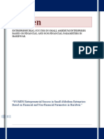 Women: Entrepreneurial Success in Small &medium Enterprises Based On Financial and Non-Financial Parameters in Haridwar