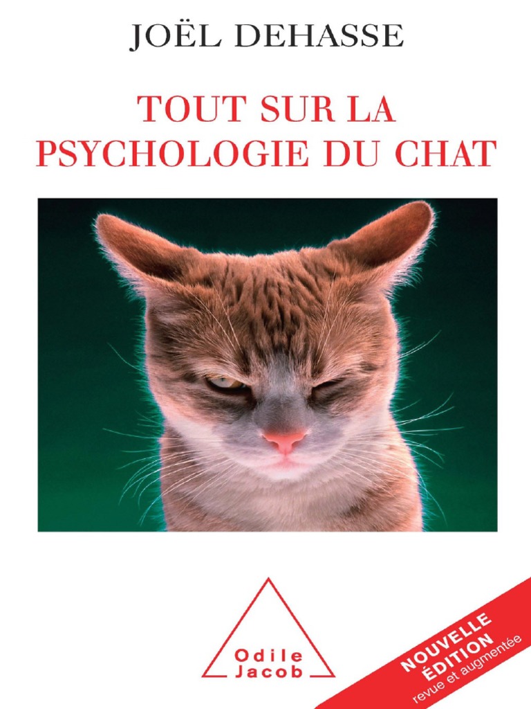 Psychologie Du Chat Joel Dehasse Pdf Chats Domestication