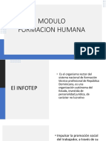 Principios de Formación Humana