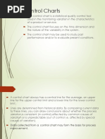 Control Charts Notes