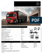 Axor 1933 4x2: Especificações técnicas do caminhão