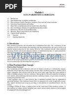 Module-1: Data Warehousing & Modelling