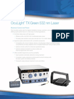 Oculight TX Green 532 NM Laser: Maximum Control and Power