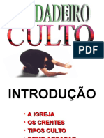 VERDADEIRO CULTO