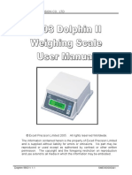 Excell Precision Weighing Scale Manual de Usuario