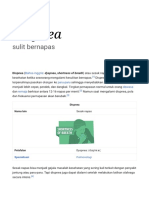 Dispnea - Wikipedia Bahasa Indonesia, Ensiklopedia Bebas