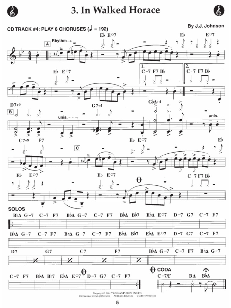 In Walked Horace Pdf