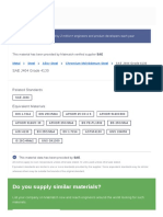 Do You Supply Similar Materials?: SAE J404 Grade 4130