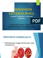 Peritonitis Generalisata